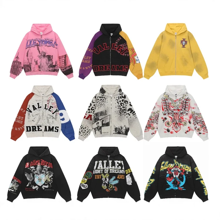 2027ss VALLEY VALE hoodie jacket dreams