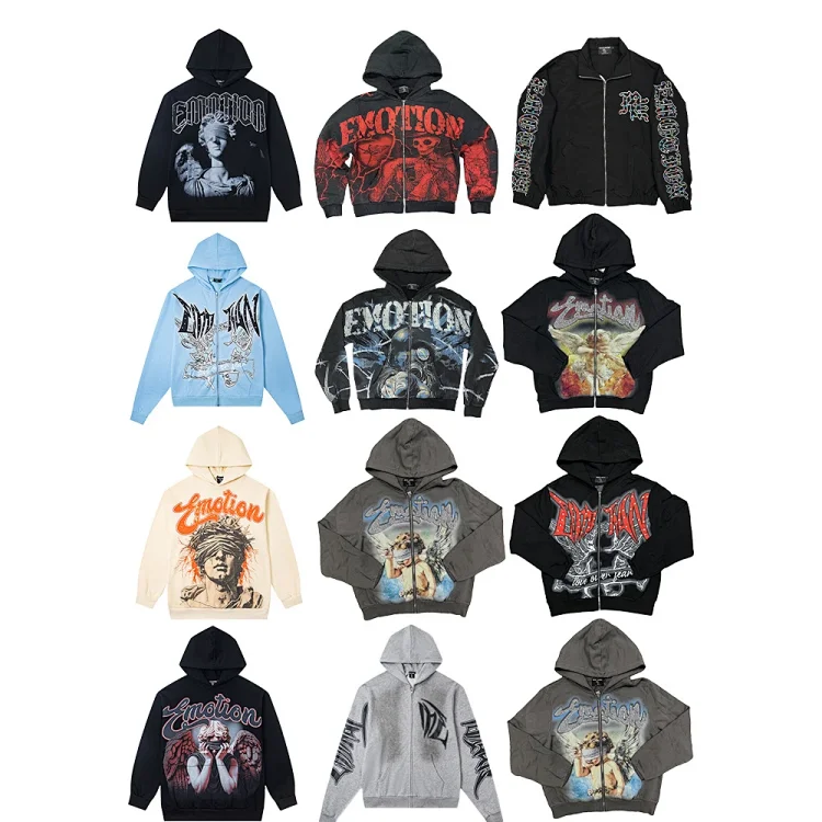 2027ss MIXED EMOTION hoodie jacket